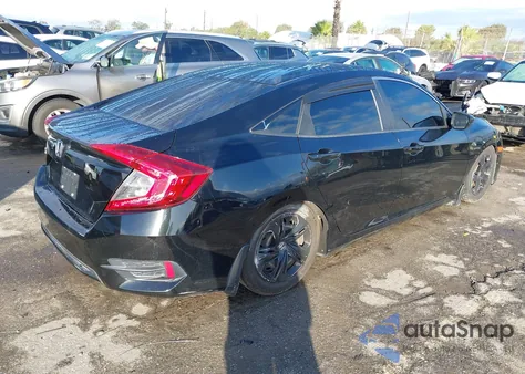 2019 Honda Civic Lx from USA, damaged, VIN 19XFC2F66KE018943